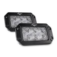 Maybe you would like to learn more about one of these? Mictuning 2pcs 18w Flush Mount Led Pods Flood Led Work Light Bar Off Road Backup Driving Lights Fog Lamp For Jeep Bumper Atv Utv Suv Truck Boat Buy Online In Dominica At