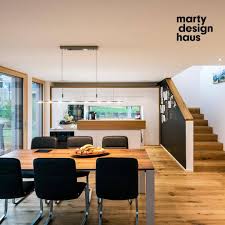 Kuche Mit Essbereich Projekt Referenz Pileup Essen Esszimmer Kuche Kitchendesign Kitchen Treppenaufgang Treppe Holzbo Kuche Kuche Esszimmer Wohnraum