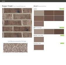 Brick Boral Residential Brick Sugar Creek Brick House Exterior Vinyl Brick Siding