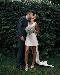 Wedding Diary Weddingpeace Posted On Instagram So Dreamy Captured By Ralinagazizova In 2021 Short Wedding Dress Mini Wedding Dresses Wedding Dresses Unique