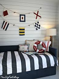 Nautical Big Boy Room Reveal The Lilypad Cottage Boys Room Curtains Big Boy Room Nautical Big Boy Room