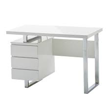Wohnling schreibtisch sam weiß mit 2 schubladen 120 x 77 x 50 cm modern konsolentisch schminktisch platzsparend laptoptisch arbeitstisch für kleine räume (98,99 € pro 1 stk.) Schreibtisch Sydney Hochglanz Weiss Lackiert Schreibtisch Ceres Webshop