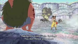 One Piece Hd Usopp Midori Boshi Humandrake Trampolia Impact Wolf Youtube