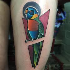 Rainbow Lorikeet Mike Boyd The Circle London Tattoos Birds Tattoo Tattoo Designs