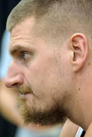 Jokic with the beard and Russ doing Jamal Murray's celebration at Nuggets  media day! 📷 RyanGreeneDNVR