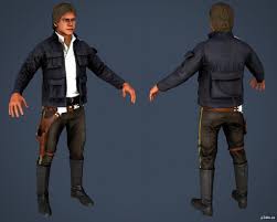 Han Solo Pack 3d Models 3d Model Character Hans Solo Character