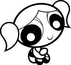 Cute Bubbles Powerpuff Girls Coloring Pages Power Girl Comics Powerpuff Girls Wallpaper Coloring Pages For Girls