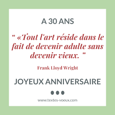 30 Ans Bon Anniversaire Message Original Et Texte Court Bonne Fete Texte Anniversaire Message Anniversaire 30 Ans Joyeux Anniversaire Citation