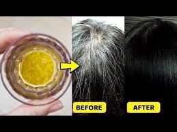 Only 2 Minutes Turn Grey Hair Into Black Permanently Naturally At Home Without Dye Diy Remedy All Natural Hair Dye Homemade Hair Oil Homemade Hair Products