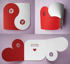 One stroke painting greeting card. Easy Handmade Birthday Greeting Card Designs
