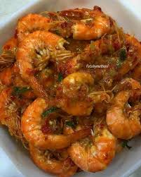Cara membuat udang saus padang: Resepi Udang Masak Sos