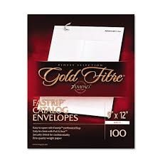 Need a bright color red envelope? White 9 X 12 Side Seam 100 Box Ampad Gold Fibre Fastrip Catalog Envelope Envelopes Mailers Shipping Supplies Envelopes