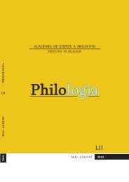 Un astfel de complot poate fi considerat un fel de avertisment. Buletin De Lingvistica Institutul De Filologie Academia De StiinÅ£e A