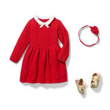 Cable knit sweater dress from carters.com. Newborn Bradbury Red Baby Cable Knit Sweater Dress By Janie And Jack