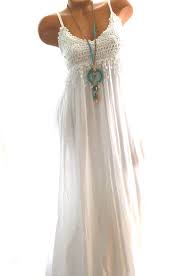 Italy Sommer Kleid Dress Hakelspitze Boho Maxikleid Weiss Hakelkleid 36 38 40 Neu Kleidung Accessoires Hippie Kleid Weiss Maxi Kleider Sommer Maxikleid Weiss