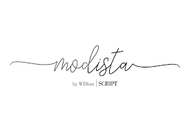 Created by aulia rahman in script various styles with demo sample: Modista 183868 Script Font Bundles