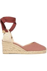 Carina Canvas Wedge Espadrilles