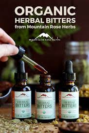 3 Organic Bitters Blends From Mountain Rose Herbs Herbalism Mountain Rose Herbs Medicinal Tea