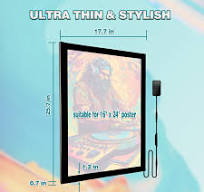 Amazon.com: LED Poster Frame 16"×24" with Remote and Manual ...