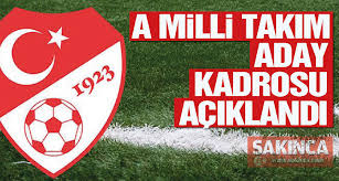 .elemeleri'nde fransa ve i̇zlanda ile yapacağı karşılaşmaların aday kadrosu açıklandı. A Milli Takim Aday Kadrosu Aciklandi Sakinca Www Sakinca Com Internet Haber En Son Haber Guncel Haberler Son Dakika