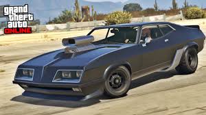 Titular character mad max's ride of choice was a 1974 ford falcon xb gt, modified with a concorde nose and nicknamed the pursuit special.. Gta 5 Online Vapid Imerator Clean Mad Max Interceptor Youtube