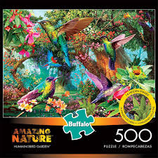 Lilo and stitch activities for kids. Buffalo Games Amazing Nature Hummingbird Garden 500 Piece Jigsaw Puzzle Walmart Canada