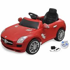 Vidaxl Voiture Enfant Electrique Telecommande Mercedes Benz Sls Amg Rouge Mercedes Benz Sls Mercedes Benz Voiture Electrique