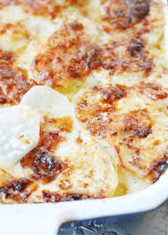 Here's a great scalloped potato recipe that's so easy and absolutely delicious. Gratin Dauphinois Julia Child S Scalloped Potatoes Foodtastic Mom Scalloped Potatoes Scalloped Potato Recipes Julia Child Recipes
