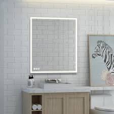 Made of high quality silvered mirror, this simple and functional mirror provides maximum clarity. Vanity Mirrors Bathroom Mirrors The Home Depot