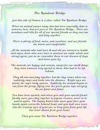 The pet runs and plays all day with the others; Rainbow Bridge Poem Digital Download Pet Loss Pet Sympathy Etsy