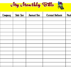 The monthly bill tracker is convenient to use to keep track of your monthly bills. Bill Payment Schedule Template Fresh Download The Pdf Template And Keep Track Of Your Monthly Bill Organization Printables Paying Bills Bill Organization