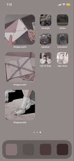 Aesthetic Ios 14 Layout Iphone Wallpaper App Iphone Home Screen Layout Homescreen Layout