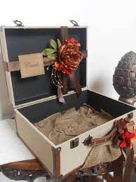 Burlap Suitcase Wedding Cardholder Rustic Wedding Card Holder Burlap Fall Wedding Deco Vintage Card Holder Wedding Card Box Wedding Wedding Card Holder Diy