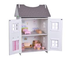 Casitas de madera para muñecas. Casita De Munecas De Madera Con Muebles Envio Gratis