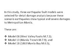 Manila architectural landmarks as well as other major buildings, dwellings, and other structures in after the june 3, 1863 earthquake destroyed the palacio del governador in the walled city of manila. Salient Data Contained Herein Was Excerpted From Earthquake
