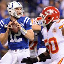 Chiefs esports club is an australian organization founded in august 2014. Chiefs Vs Colts 2014 Nfl Playoffs Final Score Andrew Luck Sparks Comeback 45 44 Win Sbnation Com