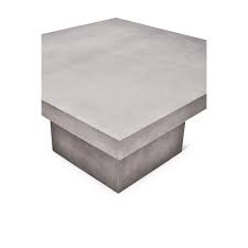 A kitchen in a huge space in east london has hybrid concrete counters: 5 Round Concrete Dining Table Modern Industrial