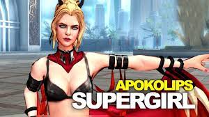 DC: UNCHAINED - APOKOLIPS Supergirl Skin! - YouTube