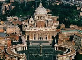 The pope was inside the basilica when he heard the news about the angel in springfield. St Peter S Basilica Its Art
