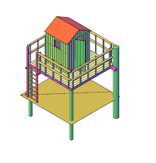 Bevor sie überhaupt ein fahrrad in die finger bekommen, müssen sie optimale sich fragen: Spielhaus Selber Bauen Bauzeichnung Tipps Fur Ein Traumhaus Diy