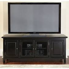 Tv table cabinet rack shelf storage unit wooden modern style with 2 doors 1 drawer 1 open shelves blue h 42 cm x w 120 cm x d 30 cm. Clairmont 60 Inch Tv Cabinet Black Steve Silver Furniture Furniture Cart