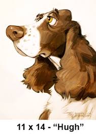 Black And White Springer Spaniel Clipart Gallery Rinard Spaniel Art Animal Caricature Dog Art