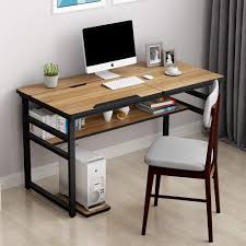 Free shipping on prime eligible orders. Tribesigns 55 Inch Large Computer Desk With Storage Shelf Modern Writing Desk Drafting Table Craft Drawing Desk With Tiltable T Aliexpress