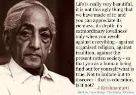The greatest thing in life is not freedom of speech or freedom of action,  it is free expression. Such freedom implies one has the intelligence born  of comprehensive understanding, compassion, consideration and