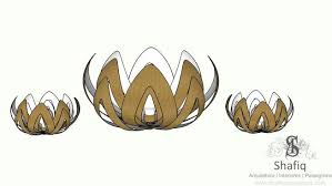 Luminaria De Mesa Lotus Sketchup Model Autumn Theme Decorative Bowls