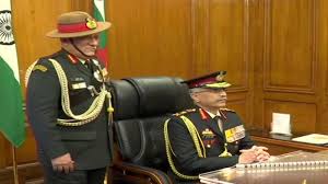 According to statement from di acting director defence information, brigadier general. General Manoj Naravane Takes Charge As New Army Chief The Economic Times Video Et Now