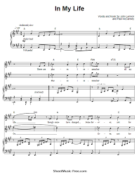 The beatles free piano sheet music download , the beatles piano sheet music download , the beatles sheet music pdf , the beatles sheet the international music rating library venture (imslp) can be trying to create a digital library containing all public area musical scores, as well as. In My Life Sheet Music Beatles Sheetmusic Free Com
