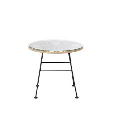 Modern black outdoor coffee table: Resin Faux Rattan And Black Metal Garden Coffee Table Agatha Maisons Du Monde