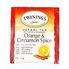 Twinings Of London Herbal Tea Orange And Cinnamon Spice Cinnamon Spice Twinings Spice Tea