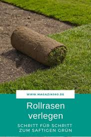 Rollrasen Verlegen In Wenigen Schritten Zum Saftigen Grun Mit Bildern Gruner Garten Rasen Verlegen